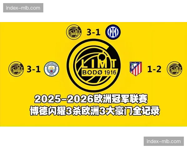 北欧黑马奇迹：博德闪耀35天连斩曼城、马竞、国米三大豪门